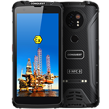 CONQUEST征服F5工業(yè)物聯(lián)網(wǎng)智能防爆350MHz對(duì)講終端，智能防疫核驗(yàn)手持終端，RTK高精度定位