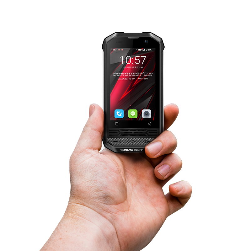 CONQUEST 征服F2 天通一號(hào)衛(wèi)星電話手機(jī) 黑色 3G+32G